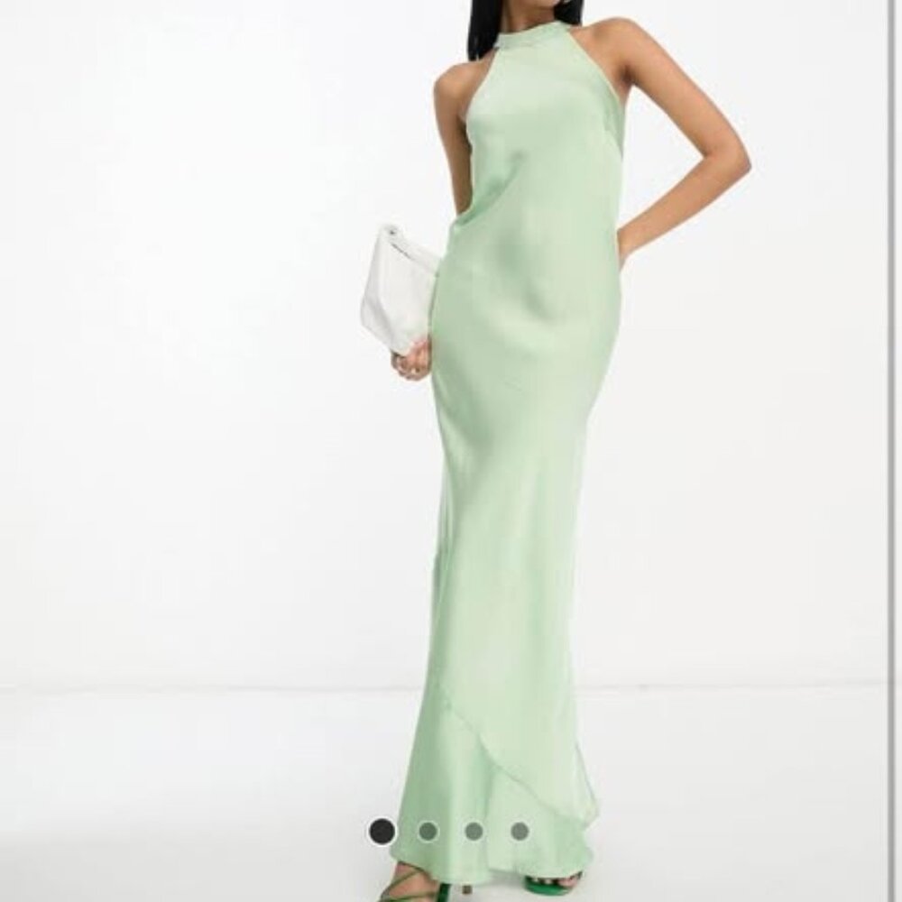 ASOS Halter Maxi Dress NWT